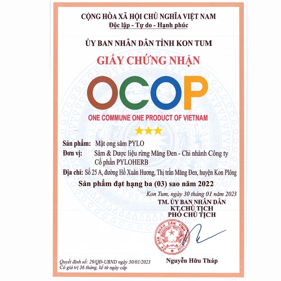 Mật ong sâm PyLo Queen