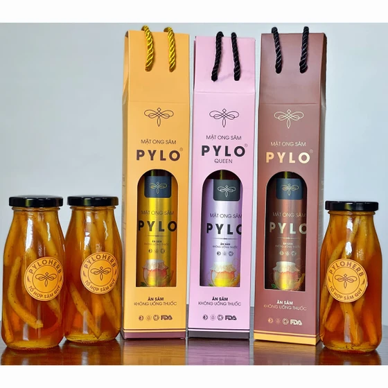 Mật ong sâm PyLo Queen