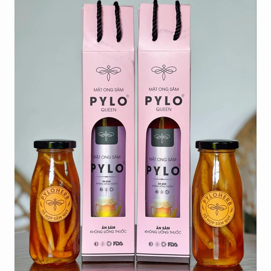 Mật ong sâm PyLo Queen