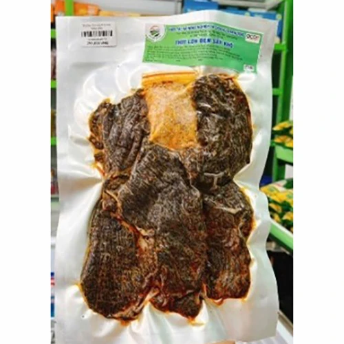 Thịt lợn đen sấy khô Tâm Hương