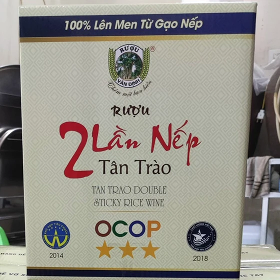 Rượu 2 lần nếp Tân Trào