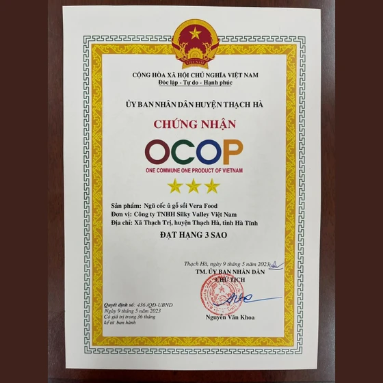 Ngũ cốc ủ gỗ sồi Vera Food