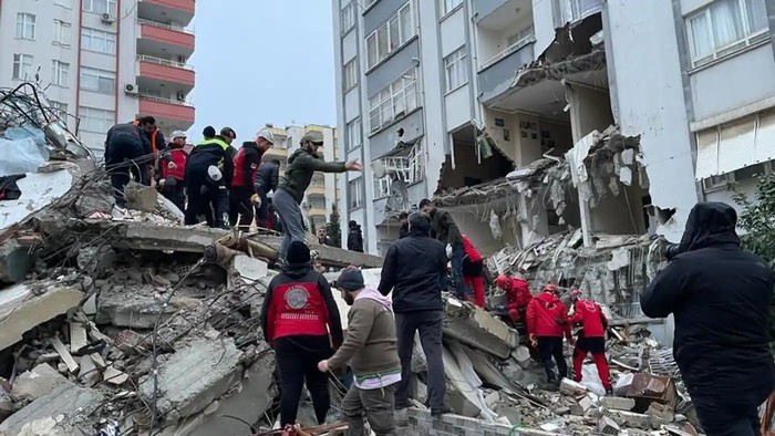 [Ảnh] Thổ Nhĩ Kỳ và Syria hứng chịu thiệt hại thảm khốc trong trận động đất độ lớn 7,9
