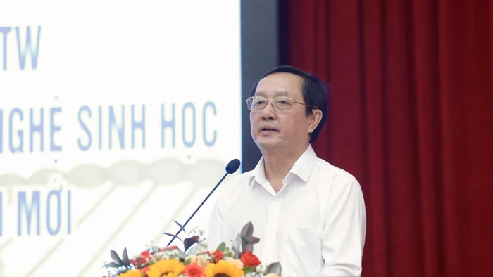 Bộ trưởng Khoa học và Công nghệ Huỳnh Thành Đạt phát biểu tại Hội thảo.