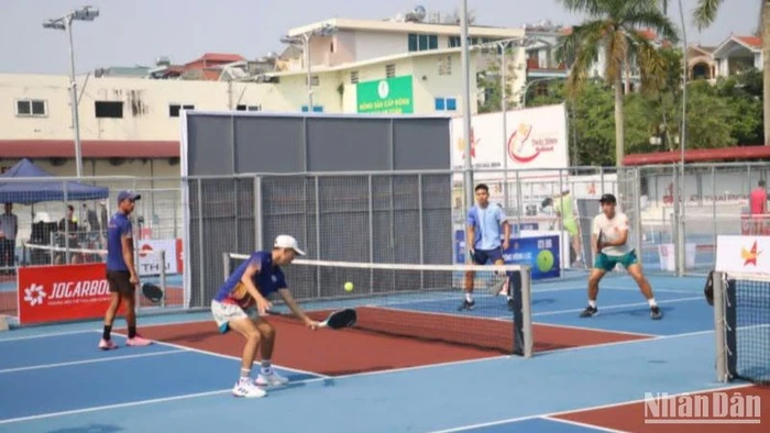 Lần đầu tiên, Giải vô địch Pickleball các Câu lạc bộ quốc gia được tổ chức tại tỉnh Thái Bình.