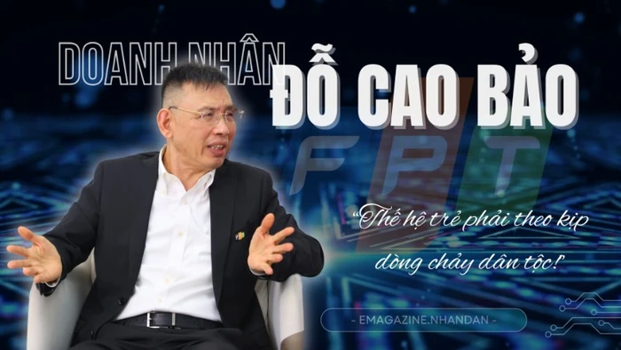 Doanh nhân Đỗ Cao Bảo: "Thế hệ trẻ phải theo kịp dòng chảy dân tộc!"