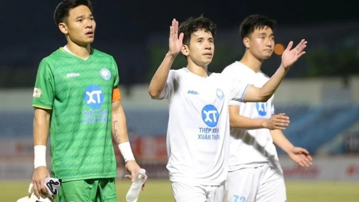 Thép Xanh Nam Định không thể giành chiến thắng ở 2 vòng đấu gần nhất tại V-League 2024-2025. (Ảnh: thepxanhnamdinh)
