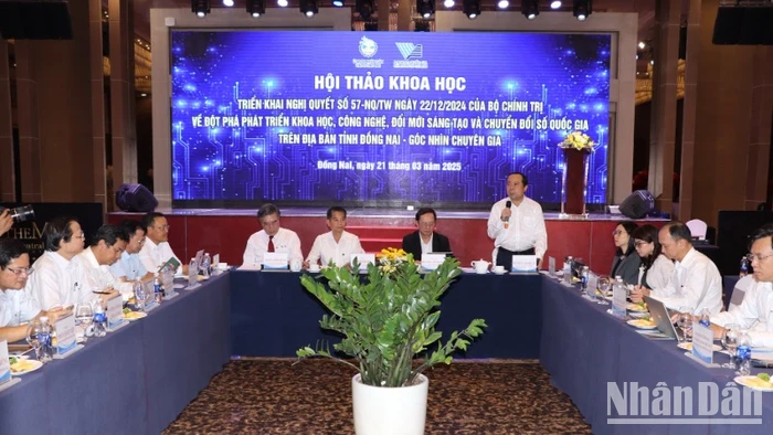Quang cảnh Hội thảo khoa học.