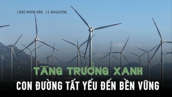 Tăng trưởng xanh - Con đường tất yếu đến bền vững