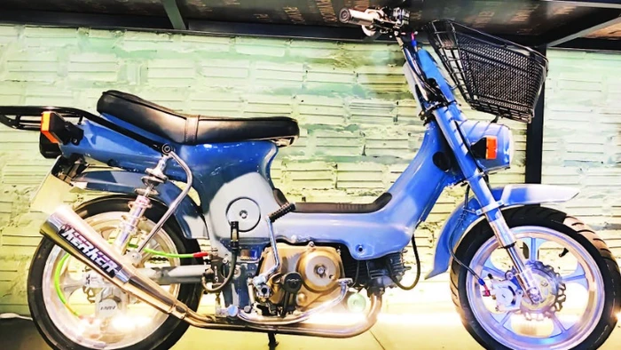 Mẫu xe Honda Chaly 84 cổ điển.