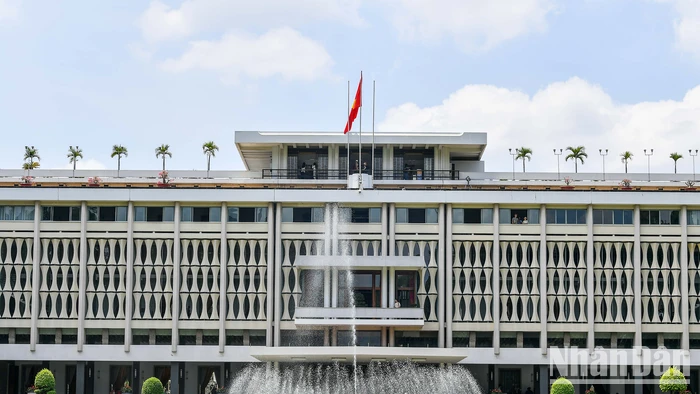 [Ảnh] Dinh Độc lập - nơi lưu giữ dấu ấn sau 50 năm giải phóng 