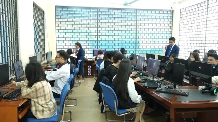 Phim trường số mở ra cơ hội để sinh viên trải nghiệm một dự án điện ảnh. 