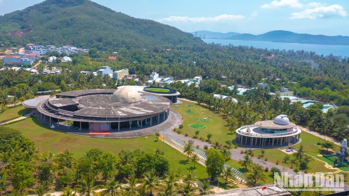 Trung tâm Khám phá khoa học và Đổi mới sáng tạo (phường Ghềnh Ráng, thành phố Quy Nhơn, Bình Định). (Ảnh LƯƠNG TÙNG)