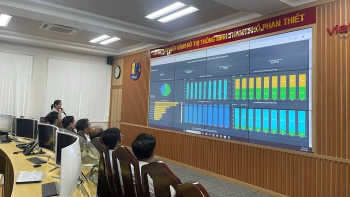 Trung tâm thông minh của thành phố Phan Thiết.