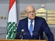 Thủ tướng Liban Najib Mikati phát biểu tại cuộc họp nội các ở Beirut. Ảnh: AFP/TTXVN