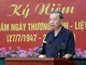 Chủ tịch nước Tô Lâm phát biểu, động viên các thương bệnh binh. (Ảnh: Nhan Sáng-TTXVN)