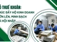 Bỏ thuế khoán: Thúc đẩy hộ kinh doanh lớn lên, minh bạch và hội nhập