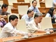 Các đại biểu Quốc hội biểu quyết thông qua Nghị quyết của Quốc hội về một số cơ chế, chính sách đặc biệt phát triển kinh tế tư nhân. (Ảnh: THỦY NGUYÊN)
