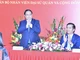 Thủ tướng Phạm Minh Chính nói chuyện với cán bộ, nhân viên Đại sứ quán, bà con cộng đồng người Việt Nam tại Malaysia. (Ảnh: THANH GIANG)