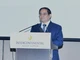Thủ tướng Phạm Minh Chính phát biểu ý kiến tại Chương trình Gặp gỡ doanh nghiệp Việt Nam-Malaysia. (Ảnh: THANH GIANG)