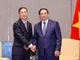 Thủ tướng Phạm Minh Chính và ông Dato' Chow Chee Wah, Chủ tịch tập đoàn Gamuda Land. (Ảnh: VGP/NHẬT BẮC)