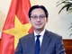 Thứ trưởng Ngoại giao Đỗ Hùng Việt, Trưởng SOM ASEAN Việt Nam chia sẻ với báo chí. (Ảnh: BNG)