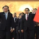 Thủ tướng Phạm Minh Chính và Thủ tướng Nhật Bản Ishiba Shigeru đến dự chứng kiến Lễ ký kết hợp tác và trao đổi văn kiện. 