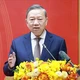 Tổng Bí thư Tô Lâm phát biểu. (Ảnh: TTXVN)