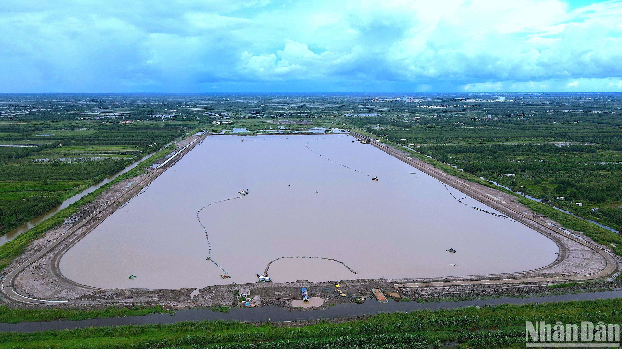 Tháo gỡ khó khăn công trình hồ chứa nước ở miệt rừng U Minh hạ ảnh 1