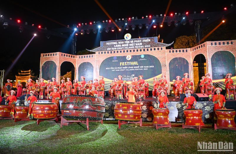 Khai mạc Festival bảo tồn và phát triển làng nghề Việt Nam năm 2023 ảnh 1