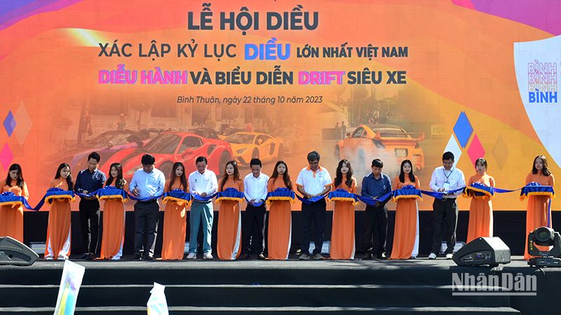 Khai mạc “Lễ hội Diều và diễu hành siêu xe” tại Bình Thuận ảnh 1