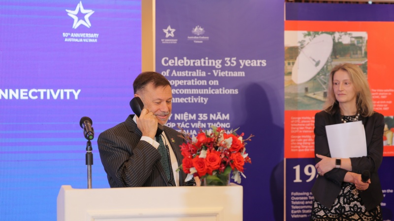 Kỷ niệm 35 năm quan hệ đối tác Australia-Việt Nam trong lĩnh vực chuyển đổi kết nối viễn thông ảnh 2