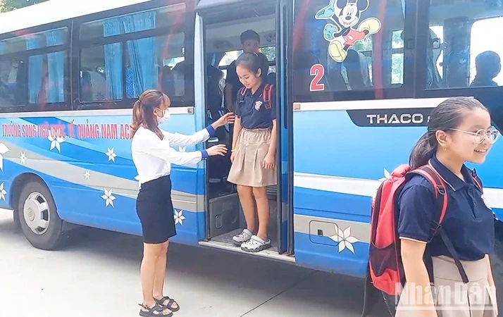 Quảng Nam tăng cường bảo đảm an toàn giao thông cho học sinh, sinh viên ảnh 2