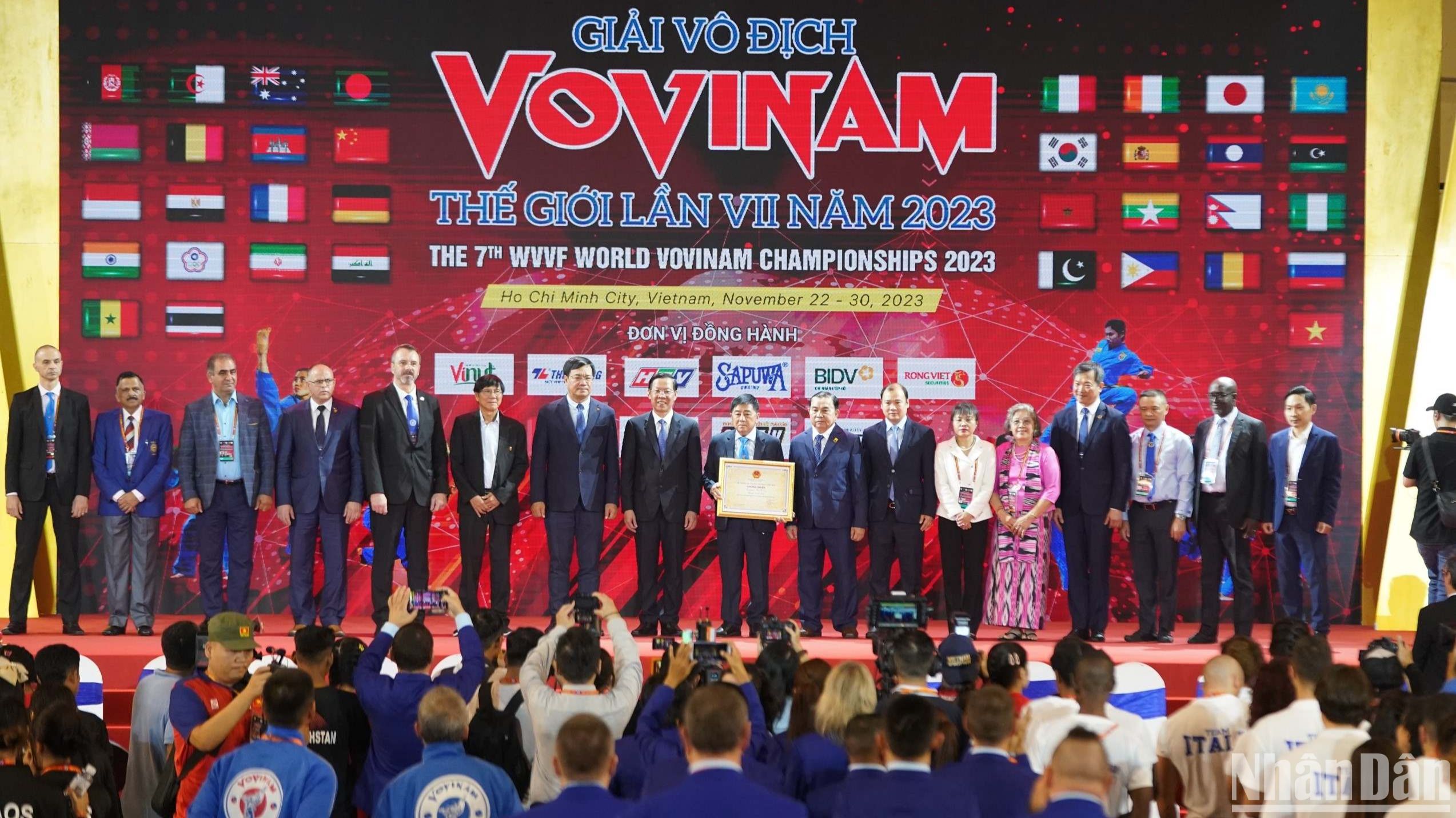 Khai mạc giải vô địch Vovinam thế giới lần thứ VII tại Việt Nam ảnh 2