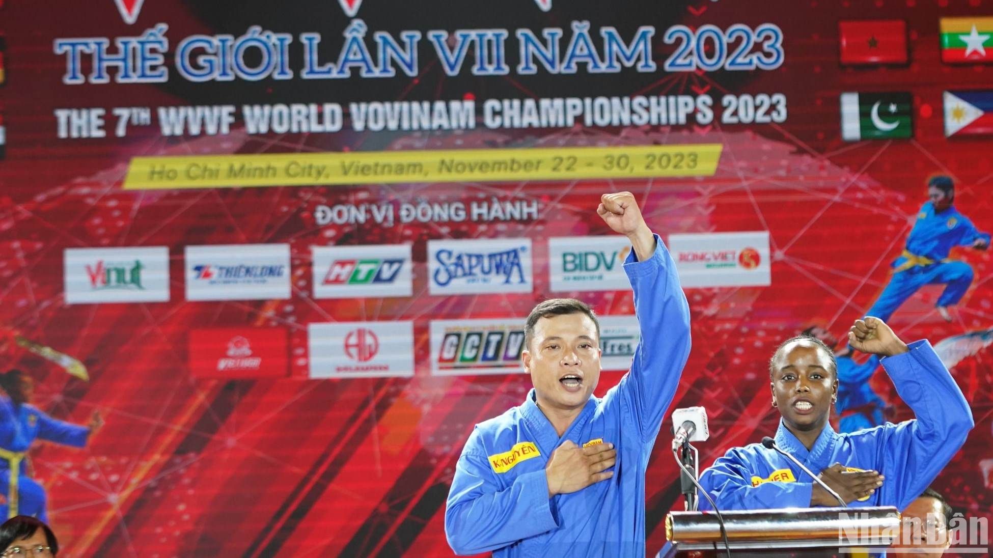 Khai mạc giải vô địch Vovinam thế giới lần thứ VII tại Việt Nam ảnh 1