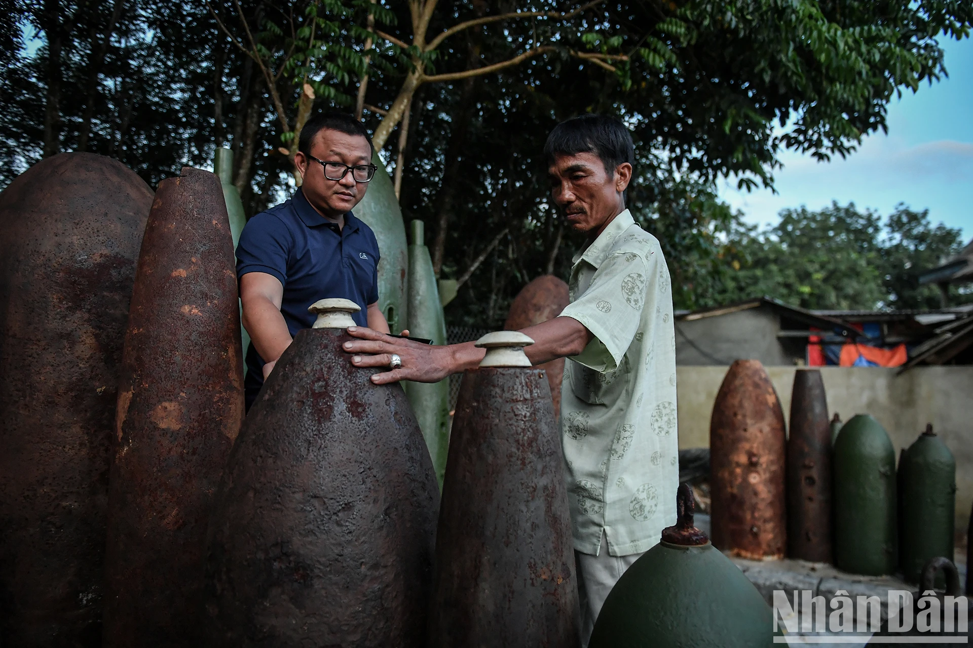 [Ảnh] Những ngôi nhà chứa hàng trăm, nghìn mảnh bom tại Quảng Trị ảnh 5