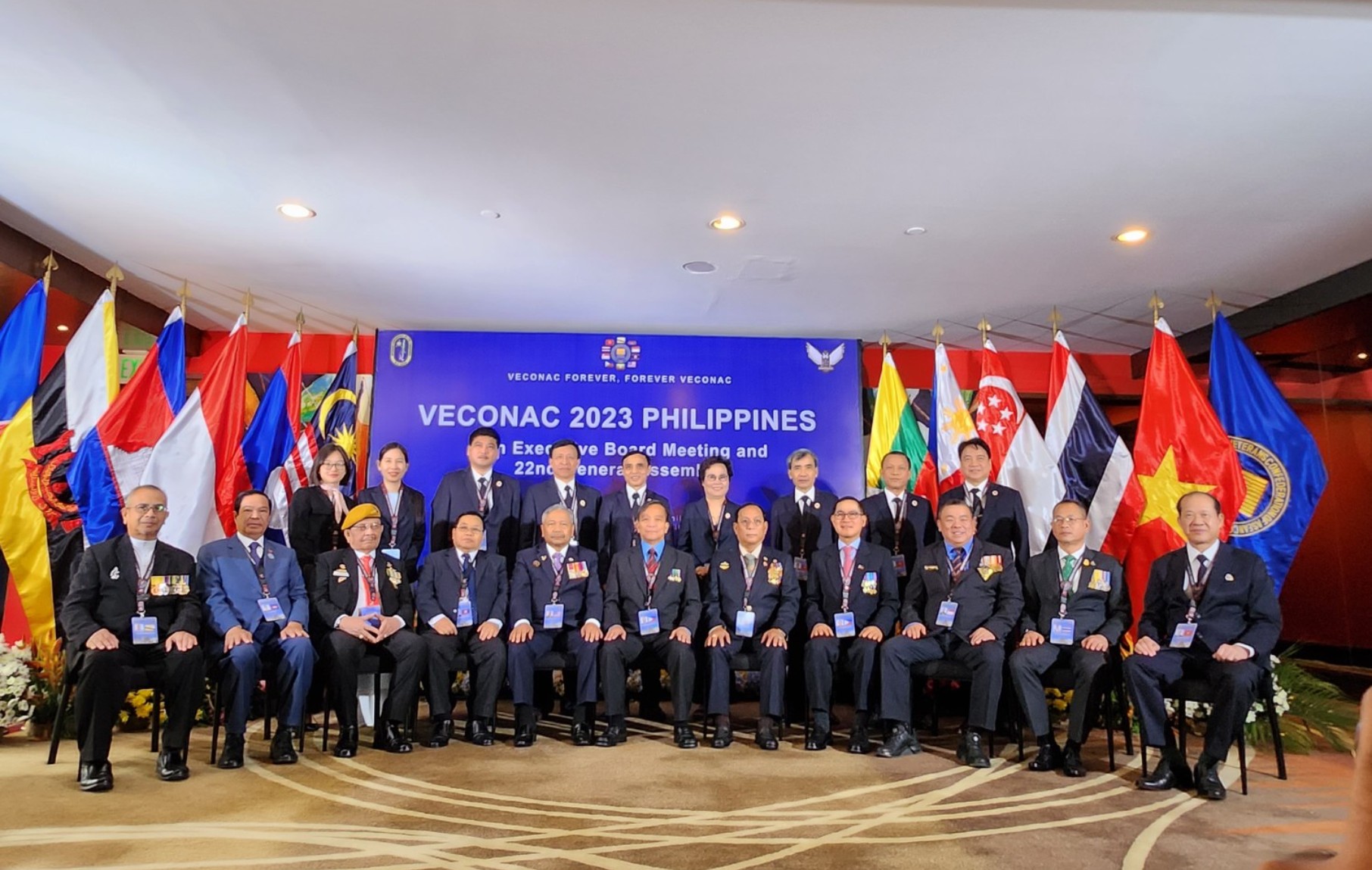 Hội nghị Ban Chấp hành Liên đoàn Cựu Chiến binh các nước ASEAN (VECONAC) lần thứ 35 ảnh 1