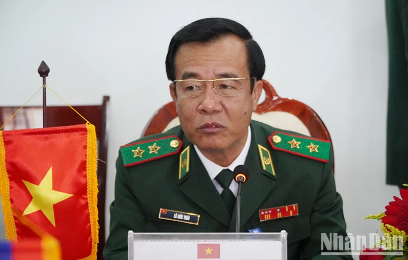 Tăng cường hợp tác giữa lực lượng biên phòng hai nước Việt Nam-Lào ảnh 1