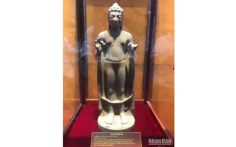 Tượng Phật đá Khánh Bình, một bảo vật quốc gia độc đáo ở An Giang