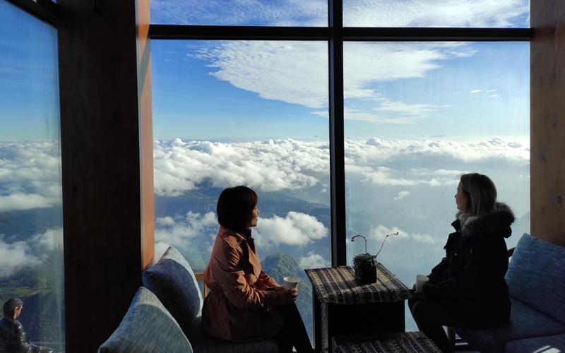 Chiêm ngưỡng biển mây trên đỉnh Fansipan ảnh 5