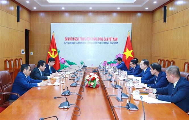 Đoàn đại biểu cấp cao Đảng Cộng sản Peru thăm, làm việc tại Việt Nam ảnh 1