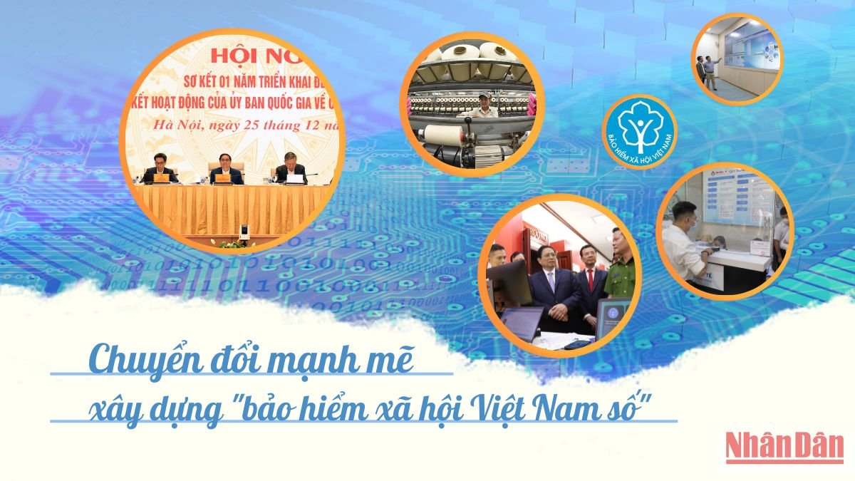 Chuyển đổi mạnh mẽ xây dựng "bảo hiểm xã hội Việt Nam số"