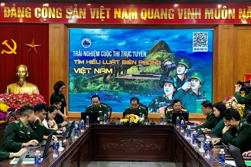 Vận động nhân dân vùng biên giới tham gia cuộc thi Tìm hiểu Luật Biên phòng Việt Nam ảnh 2