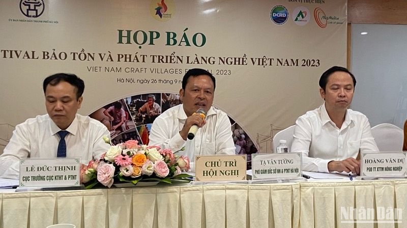 Festival bảo tồn và phát triển làng nghề Việt Nam 2023 ảnh 1