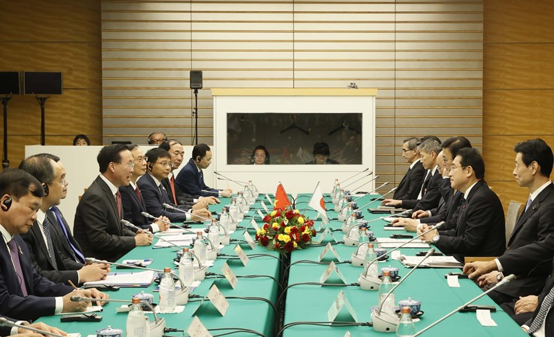 Việt Nam-Nhật Bản nâng cấp quan hệ hai nước lên Đối tác chiến lược toàn diện vì hòa bình và thịnh vượng tại châu Á và trên thế giới ảnh 2