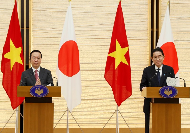 Việt Nam-Nhật Bản nâng cấp quan hệ hai nước lên Đối tác chiến lược toàn diện vì hòa bình và thịnh vượng tại châu Á và trên thế giới ảnh 3