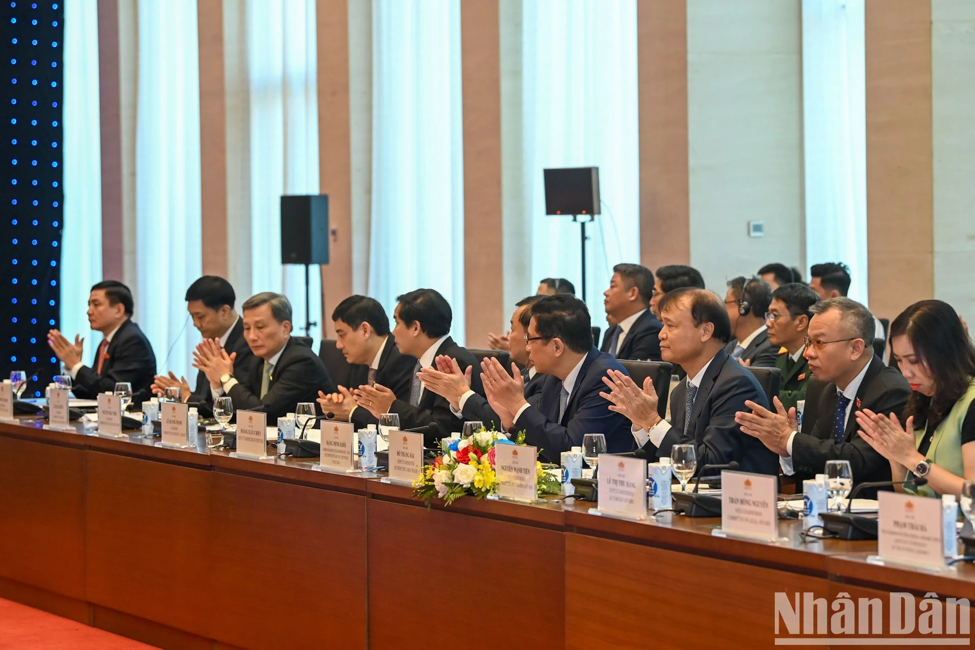 [Ảnh] Khai mạc phiên họp lần thứ hai Ủy ban hợp tác liên nghị viện giữa Quốc hội Việt Nam và Duma Quốc gia Quốc hội Liên bang Nga ảnh 6