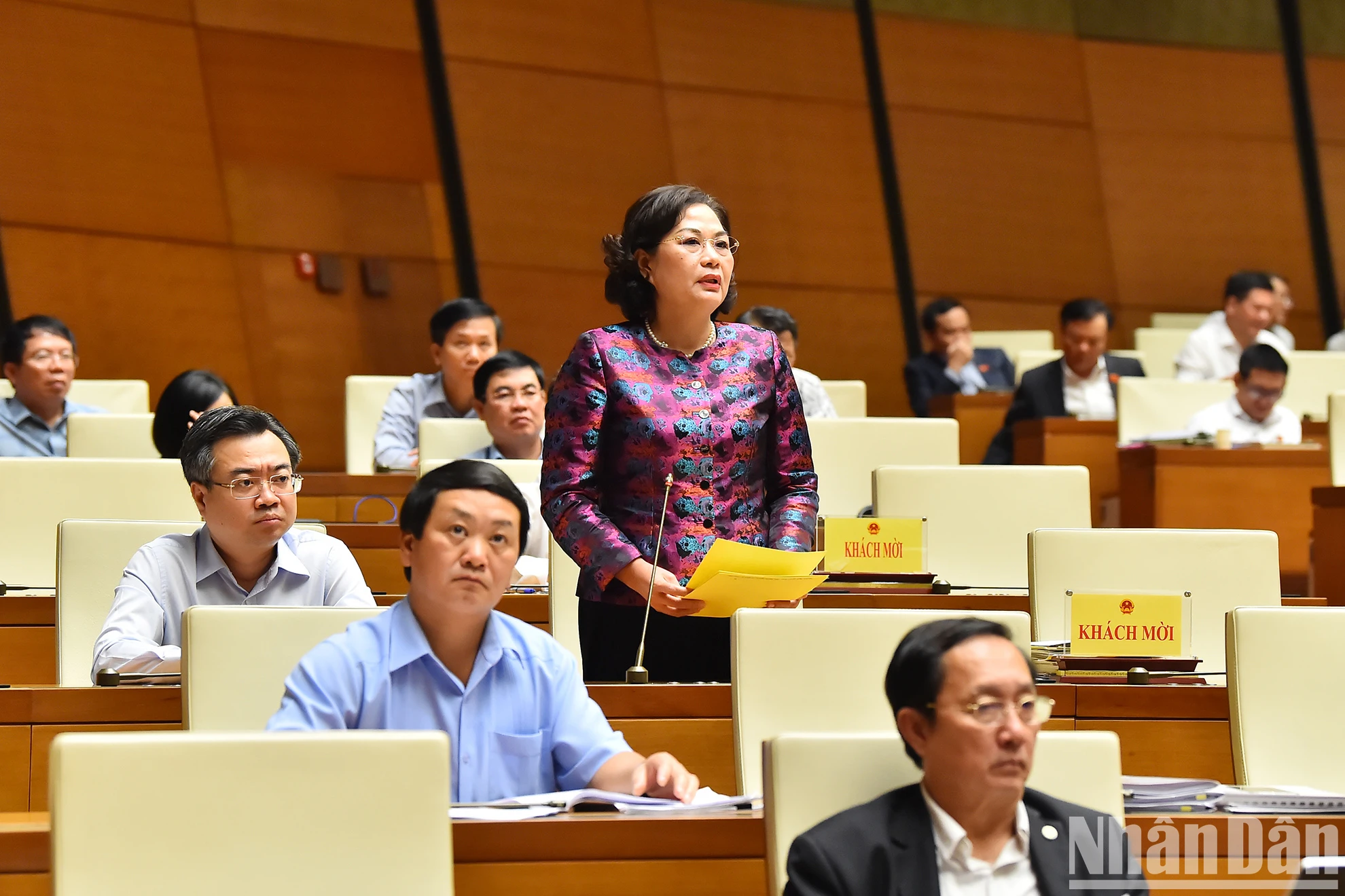 [Ảnh] Tổng Bí thư Nguyễn Phú Trọng dự phiên thảo luận của Quốc hội về tình hình phát triển kinh tế-xã hội ảnh 9