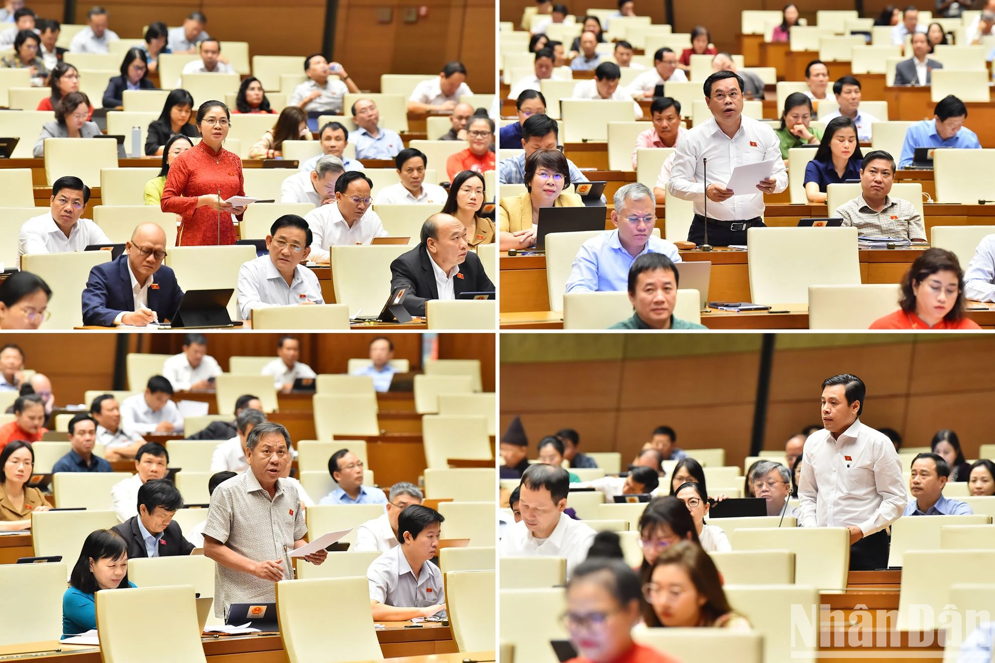 [Ảnh] Tổng Bí thư Nguyễn Phú Trọng dự phiên thảo luận của Quốc hội về tình hình phát triển kinh tế-xã hội ảnh 6