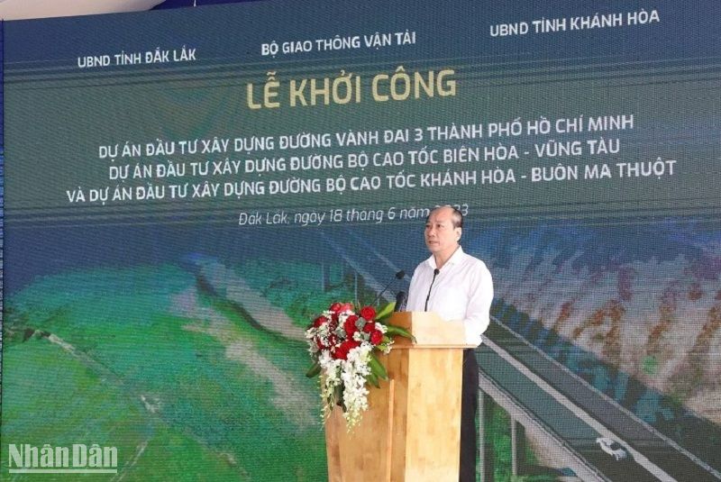 Khởi công tuyến cao tốc Khánh Hòa-Buôn Ma Thuột ảnh 3